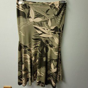 Size 6, Green, Women's Skirt